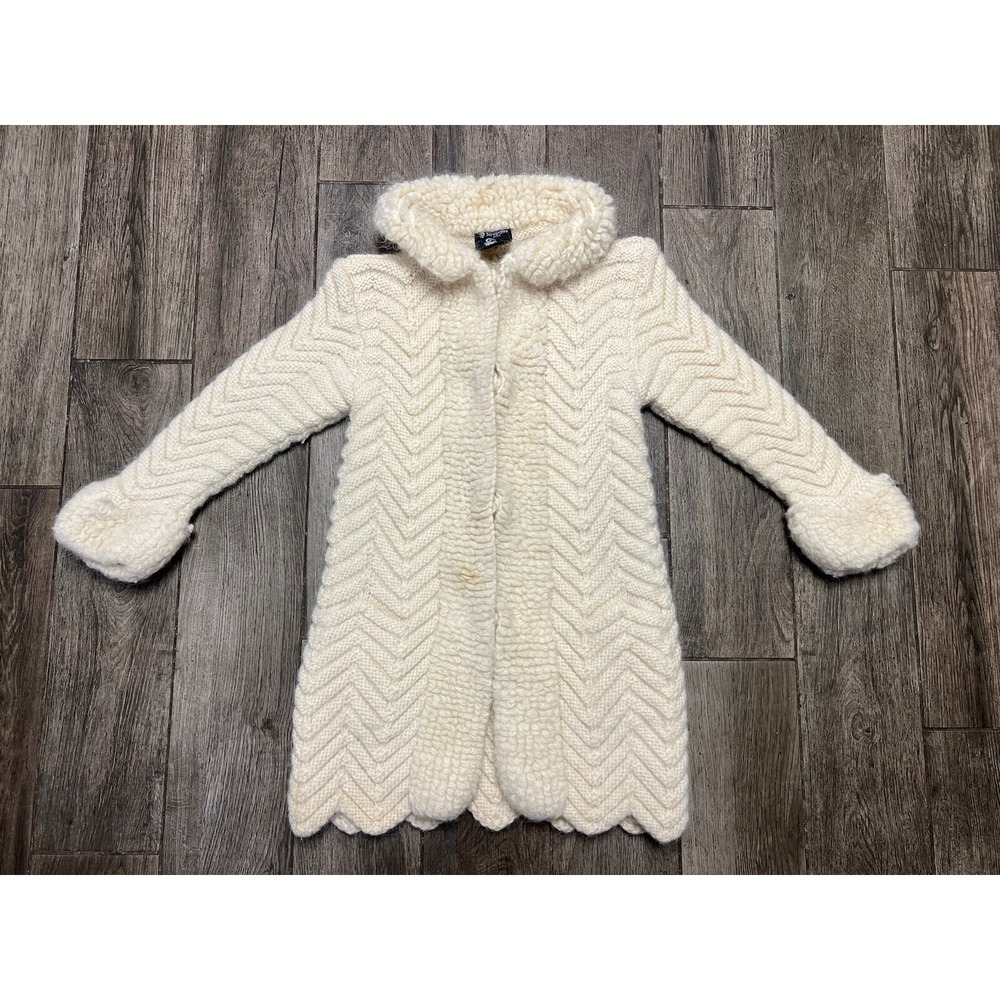 Sirogojno Style Women's XS/Small 100% Icelandic Pure Lainewool Hand Knit